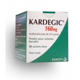 KARDEGIC 160MG, poudre buvable, 30 sachets