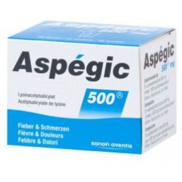 ASPEGIC 500MG, poudre buvable, 20 sachets