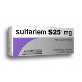 SULFARLEM S25, 60 comprimés dragéifiés SULFARLEM S25, 60 comprimés dragéifiés