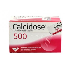 CALCIDOSE 500, poudre, 60 sachets