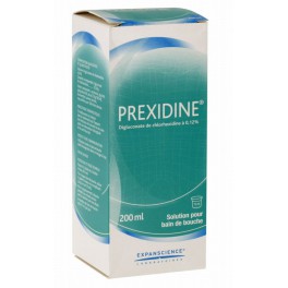 PREXIDINE 0,12%, bain de bouche 200ML