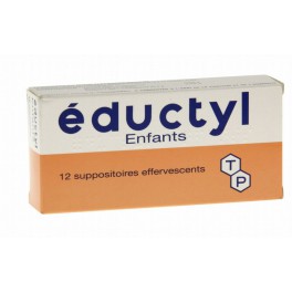 EDUCTYL, 12 suppositoires effervescents enfant