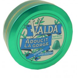 VALDA PASTILLES SANS SUCRE 50GR VALDA PASTILLES SANS SUCRE 50GR
