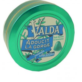 VALDA PASTILLES SANS SUCRE 50GR