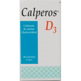 CALPEROS D3, 60 comprimés à sucer
