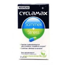 CYCLAMAX SOMMEIL+STRESS 32 GELULES