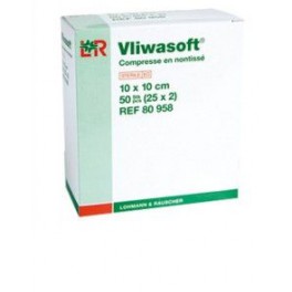 VLIWASOFT COMPRESSE NON TISSEE 10X10CM