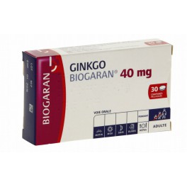 GINKGO BIOGARAN 40MG CPR BT90