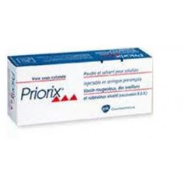 Priorix Vaccin Ror Solution Injectable 1sering Pharmacie Granpharma