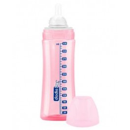 DODIE BIBERON EVO+TRI3V 3 ROSE 330ML