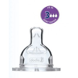DODIE TETINE SILICONE +6MOIS LARGE DEBIT 3 x2 DODIE TETINE SILICONE +6MOIS LARGE DEBIT 3 x2