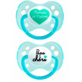 DODIE SUCETTE SILICONE JOUR 0-6M X2