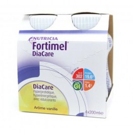 FORTIMEL DIACARE VANILLE 4X200ML