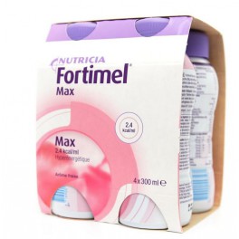 FORTIMEL MAX FRAISE 4 BOUTEILLES 300ML