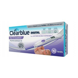 CLEARBLUE TEST OVULATION AVANCE X10