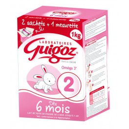 GUIGOZ 2EME AGE POUDRE 1KG GUIGOZ 2EME AGE POUDRE 1KG