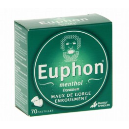 EUPHON MENTHOL, 70 pastilles