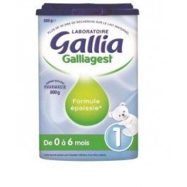 GALLIAGEST 1ER AGE LAIT 800G 0-6MOIS