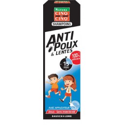 CINQ SUR CINQ shampooing+peigne  anti-poux et lentes 100ML
