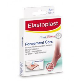 ELASTOPLAST 8 PANSEMENTS CORS