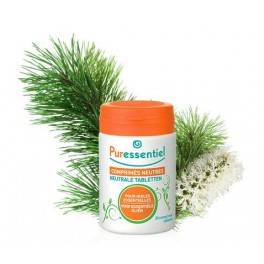 PURESSENTIEL COMPRIMES NEUTRES POUR HUILES ESSENTIELLES X30