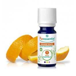 PURESSENTIEL HUILE ESSENTIELLE ORANGE DOUCE BIO 10ML