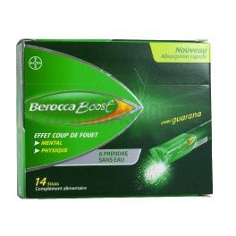 BEROCCA BOOST 14 STICK AVEC GUARANA