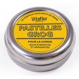 VITAFLOR  PASTILLE GROG 45G