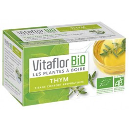 VITAFLOR BIO TISANE THYM X18 