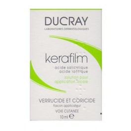 KERAFILM VERRUCIDE ET CORICIDE SOLUTION 10ML+RONDEL