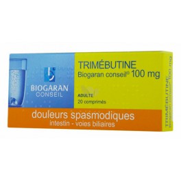 TRIMEBUTINE 100MG 20 COMPRIMES