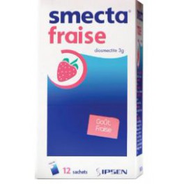 SMECTA 3G FRAISE PDR SAC BT 12