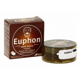 EUPHON SANS SUCRE, 70 pastilles