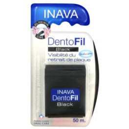 INAVA DENTOFIL BLACK 50M CHLORHEX CIRE