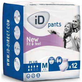 ID PANTS FIT AND FEEL M PLUS