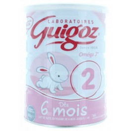 GUIGOZ 2EME AGE LAIT POUDRE 800G