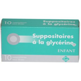 GILBERT, 10 suppositoires glycérine enfants