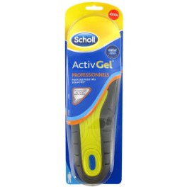 SCHOLL SEMELLES ACTIVGEL PRO HOMMES X2