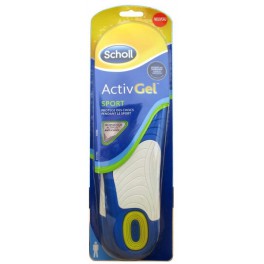 SCHOLL SEMELLES ACTIVGEL SPORT HOMME X2