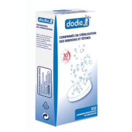DODIE COMPRIMES DE STERILISATION DES BIBERONS ET TETINES BT32 DODIE COMPRIMES DE STERILISATION DES BIBERONS ET TETINES BT32