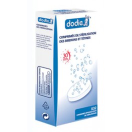 DODIE COMPRIMES DE STERILISATION DES BIBERONS ET TETINES BT32