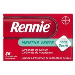 RENNIE SANS SUCRE COMPRIMES A CROQUER 36