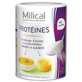 MILICAL PROTEINES LAITIERES EN POUDRE GOÛT NEUTRE 400G