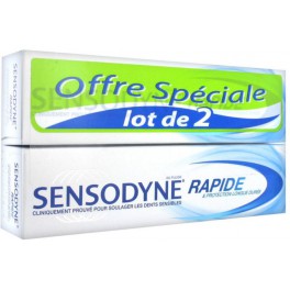 SENSODYNE RAPIDE LOT DE 2 SENSODYNE RAPIDE LOT DE 2