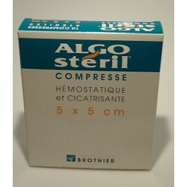 ALGOSTERIL COMPRESSES 5X5CM X10