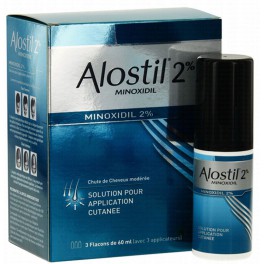 ALOSTIL 2% SOLUTION LOCALE 3 FLACONS 60ML