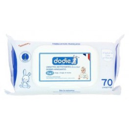 DODIE LINGETTES NETTOYANTES 3 en 1 X70