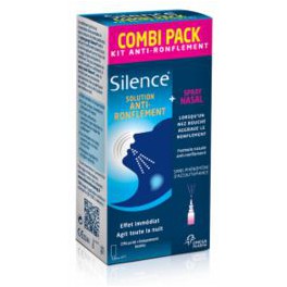 COMBI-PACK SILENCE SOLUTION KIT ANTI-RONFLEMENT 50ML+15ML