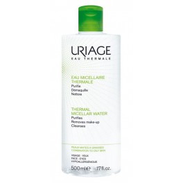 URIAGE EAU MICELLAIRE PEAUX MIXTES A GRASSES 500ML