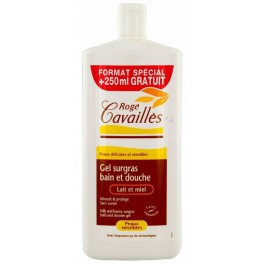 ROGE CAVAILLES GEL SURGRAS DOUCHE BAIN LAIT ET MIEL 1L